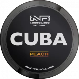 Cuba Black Peach 43mg