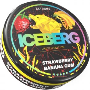 Iceberg Extreme Strawberry Banana Gum 50mg