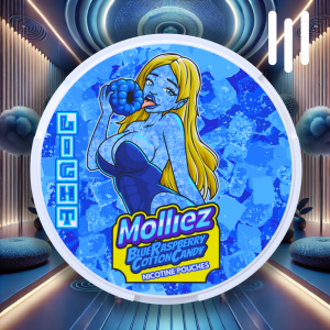Molliez Blue Raspberry Cotton Candy 10mg