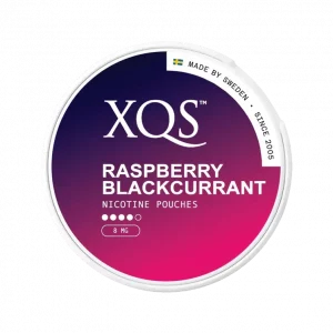 XQS Raspberry Blackcurrant 8mg