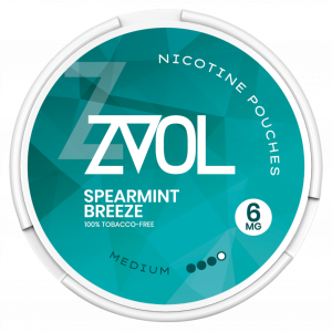 ZVOL Spearmint Breeze 6mg