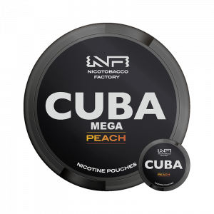 Cuba Black Peach Mega Can 43mg