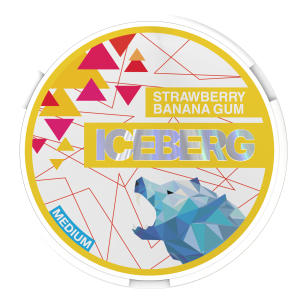 Iceberg Medium Strawberry Banana Gum 20mg