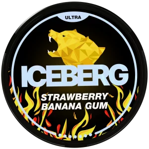 Iceberg Strawberry Banana Gum 70mg