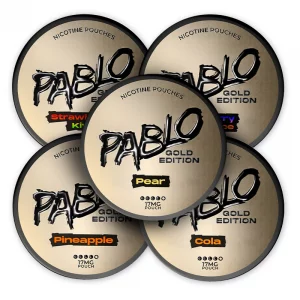 Pablo Gold 17mg Five Flavour Fusion Bundle