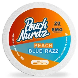 Pouch Nurdz Blue Razz 6mg