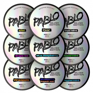 Pablo Silver Bundle All Flavours 10mg